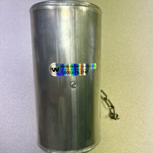 6”x12” Aluminum Barrel Float with Stainless Steel Chain